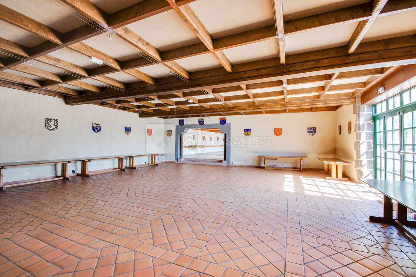 La salle des armoiries