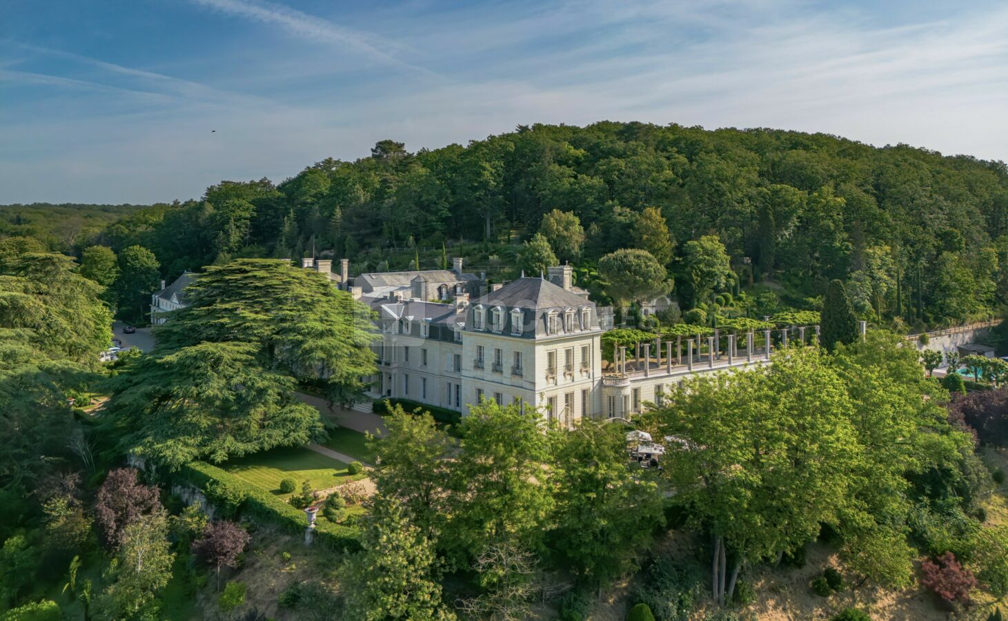 Vue d'ensemble du château
