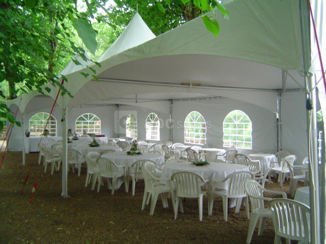 Tentes pagodes 106m2