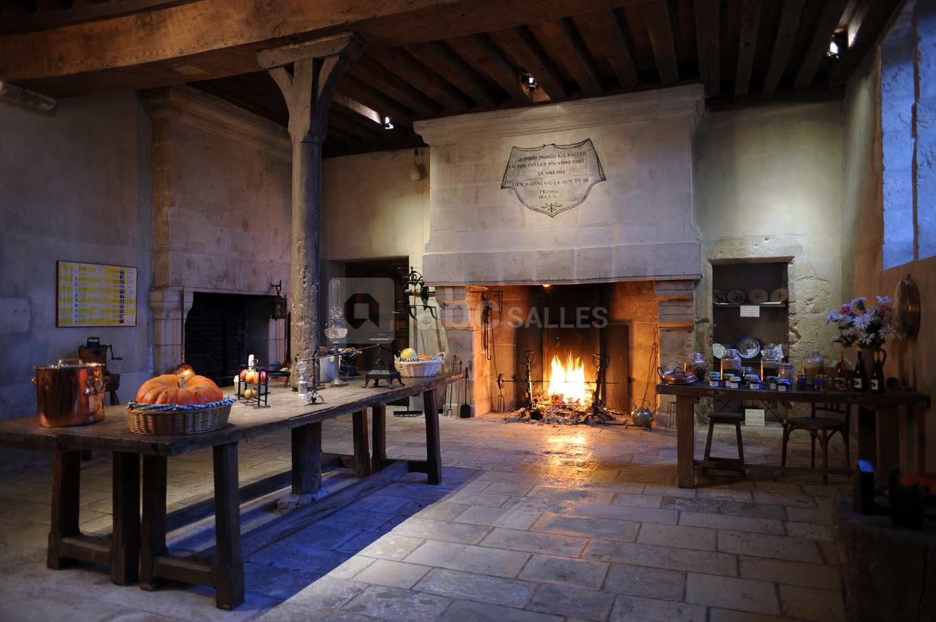 La cuisine du château