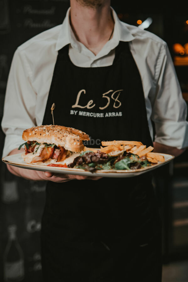 Restaurant Le 58 - Burger "Coeur d'Arras"