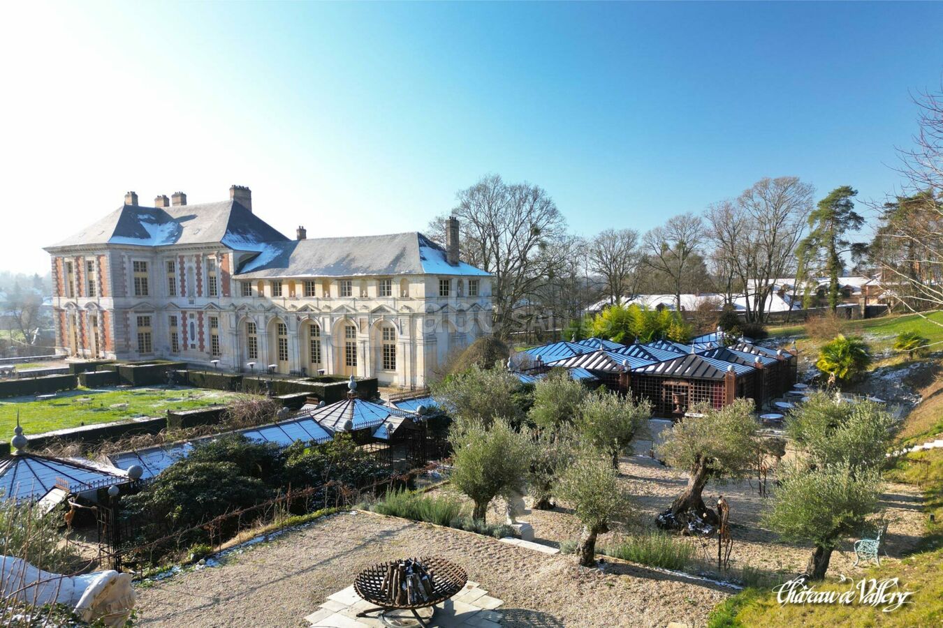 Le domaine et les jardins suspendus
