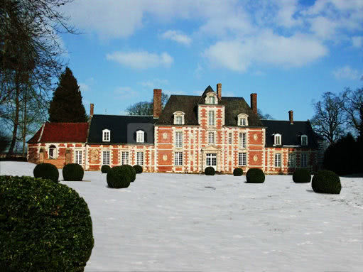 Facade arriere neige
