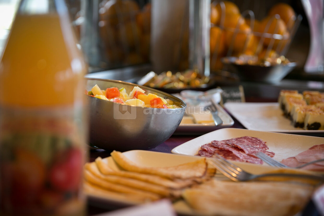 Petit déjeuner buffet