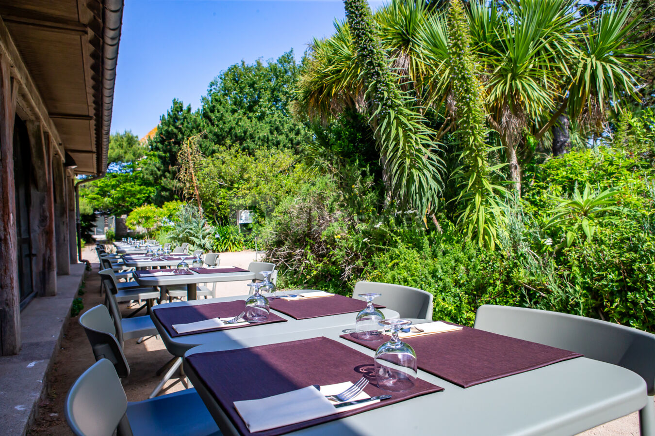 Terrasse du restaurant Le Carré