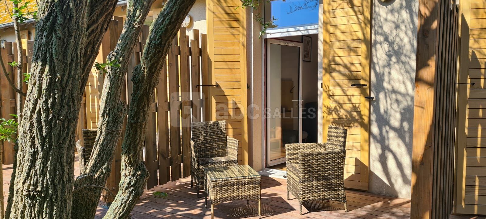 Terrasse chambre triple duplex