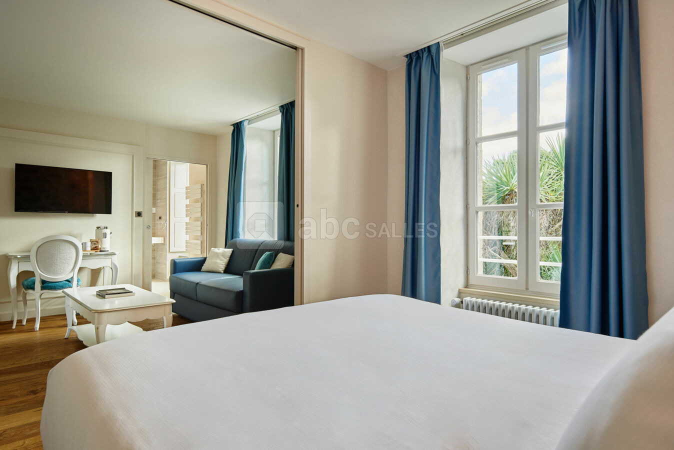 La Maison des Amiraux - Chambre vue salon