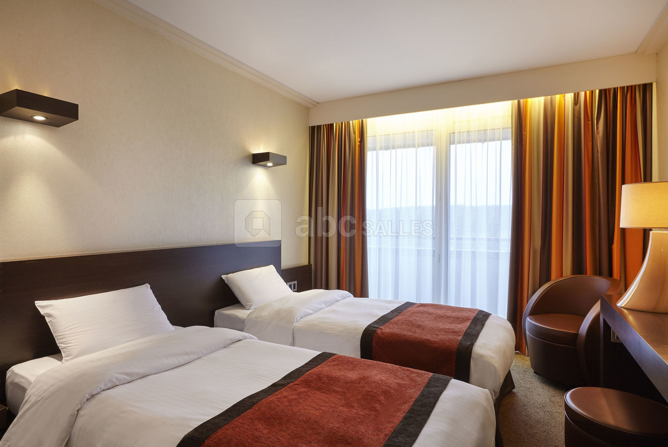 Chambre en configuration 2 lits