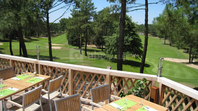 Terrasse vue golf