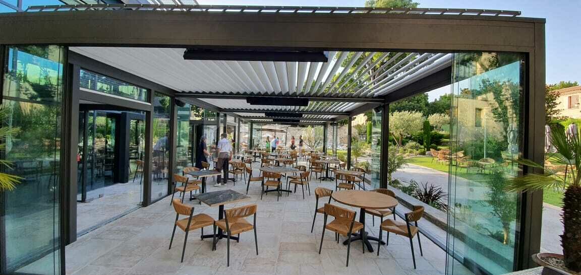 Pergola bioclimatique