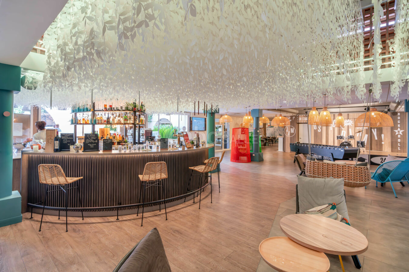 Lobby et bar intérieur