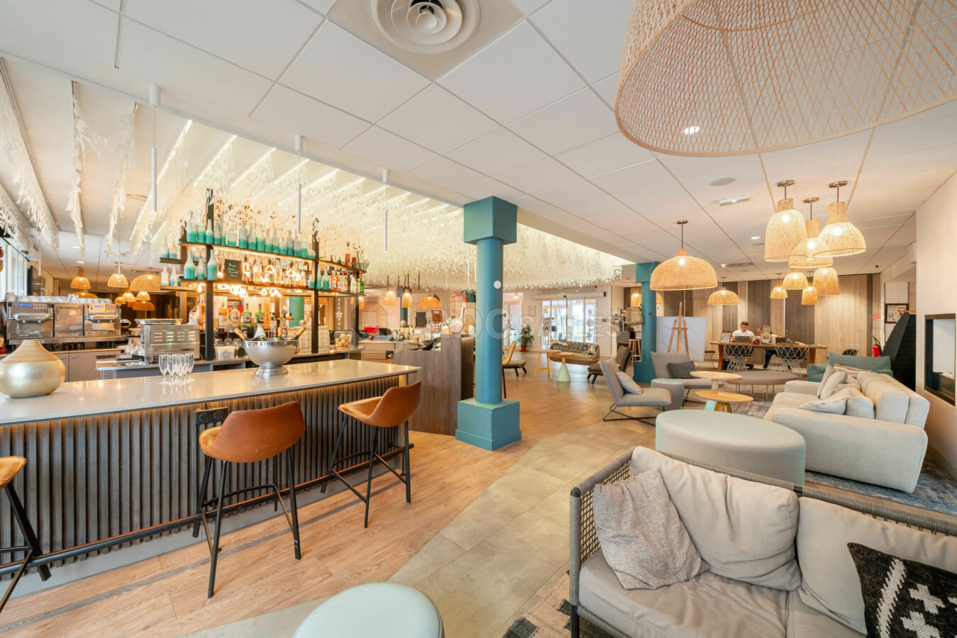 Lobby et bar intérieur