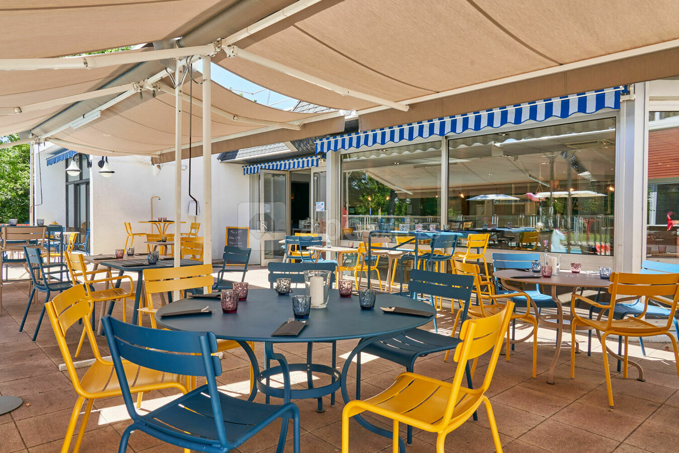 Terrasse chaleureuse