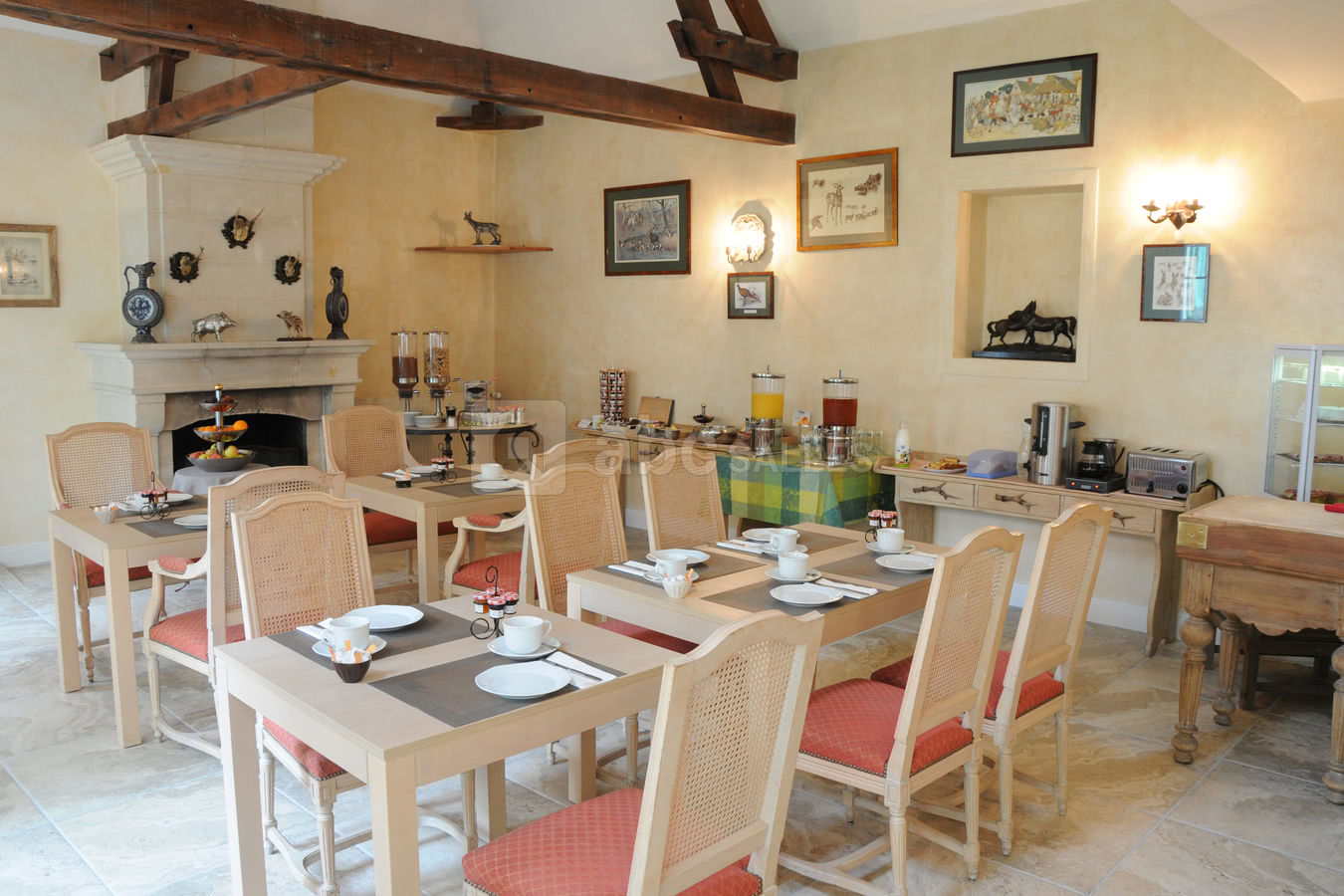 Salle des petits déjeuners