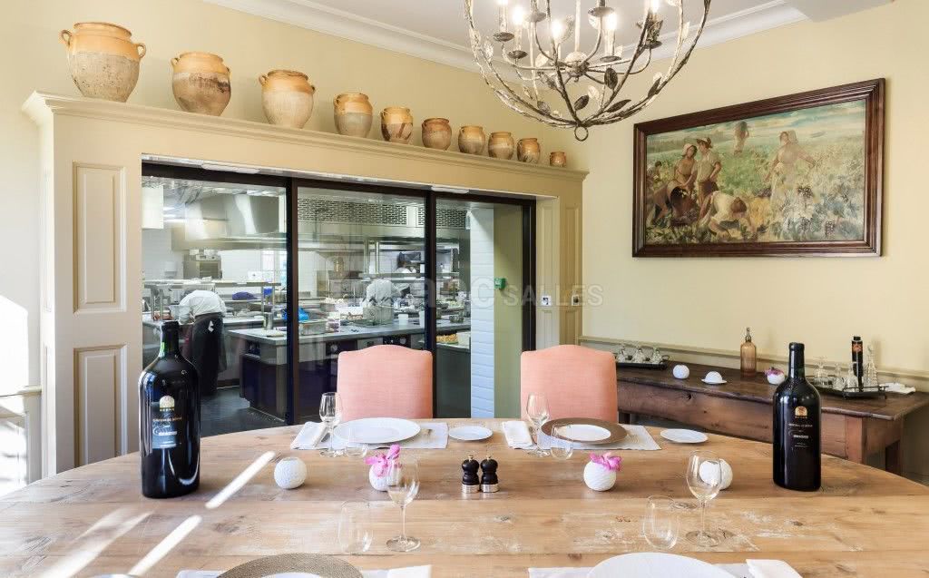 La Table du Chef au restaurant Le Jardin de Benjamin