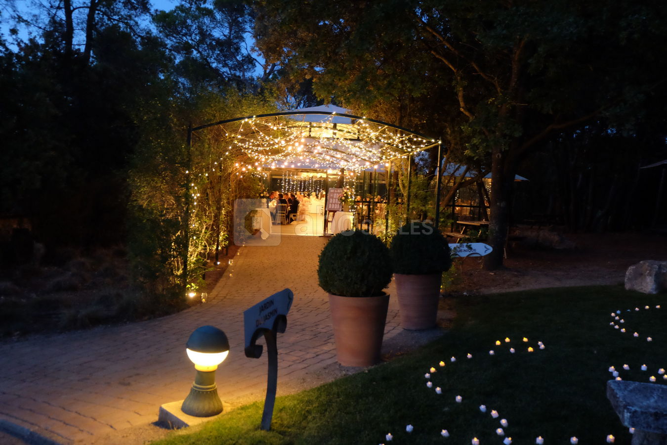 Diner au Jardin du Jasmin