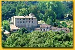 Vue aérienne domaine