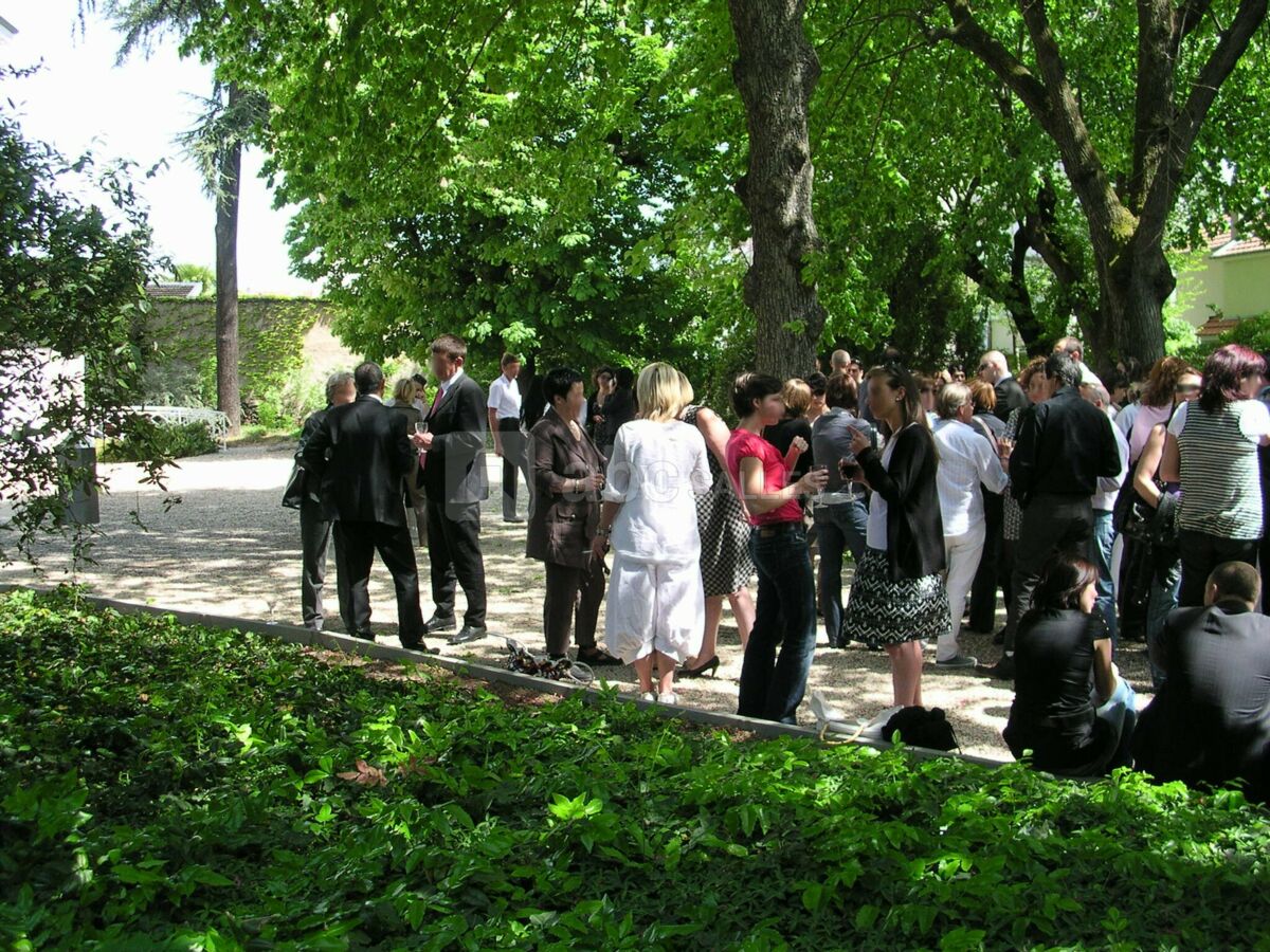 Cocktail dans le parc