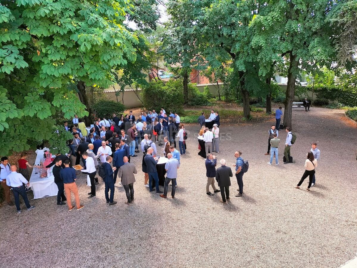 Cocktail dans le parc