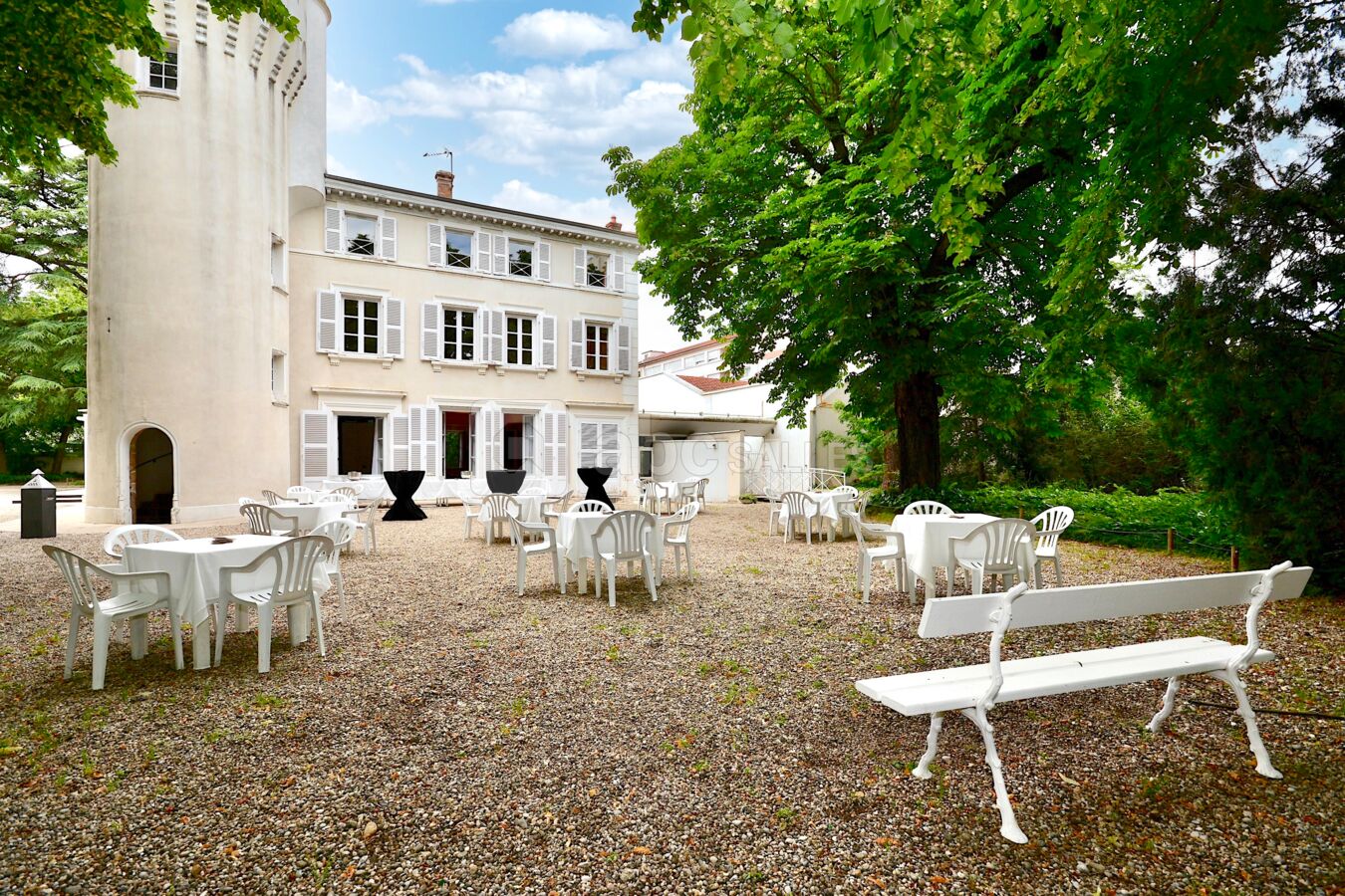 Cocktail dans le parc