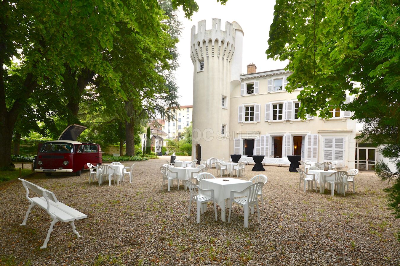 Cocktail dans le parc