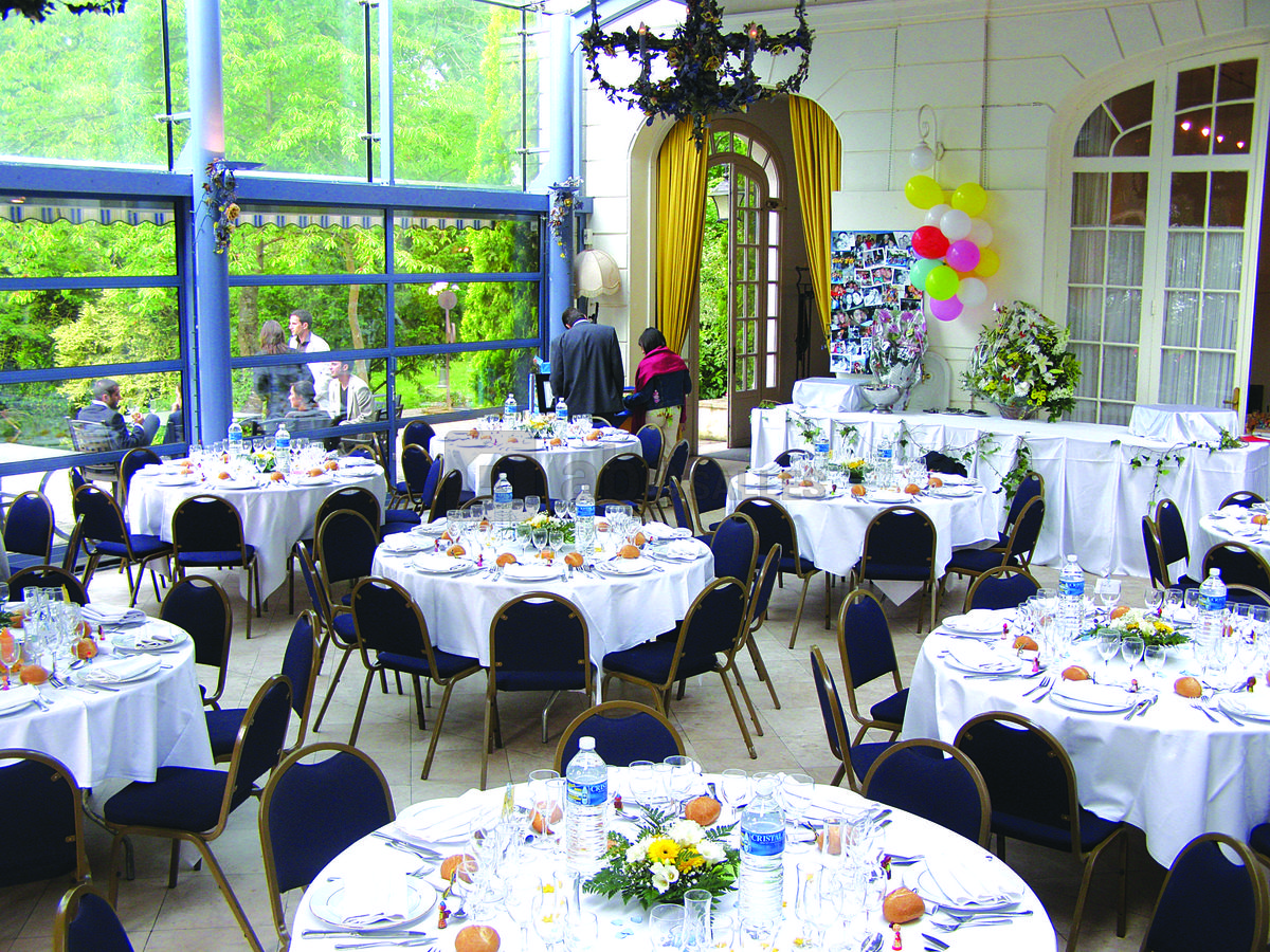 Salle de restauration l'orangerie configuration mariage