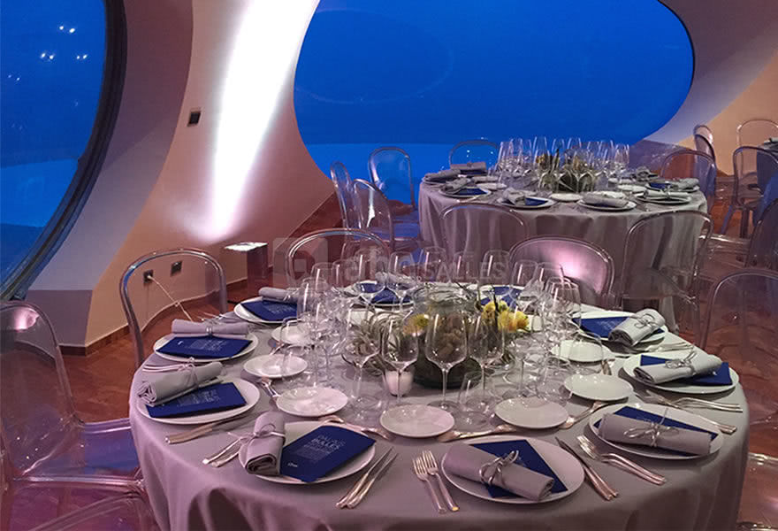 Dîner assis - salle de réception