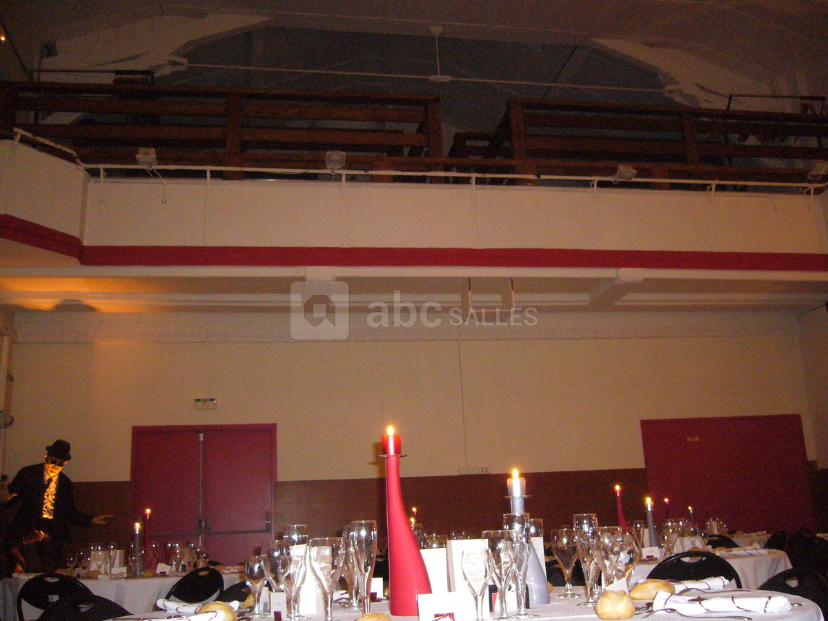 Balcon vu de la grande salle