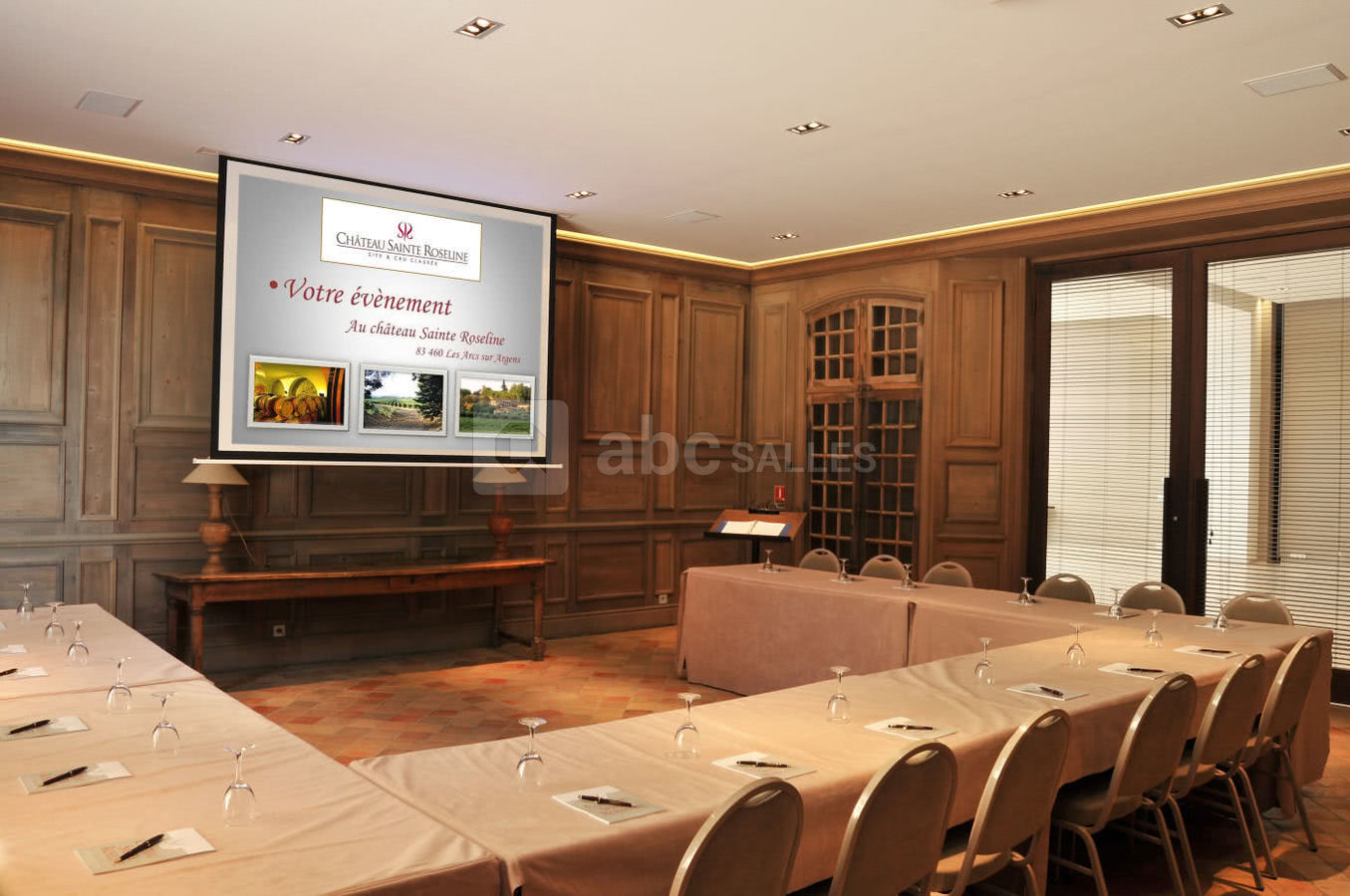 Salles des boiseries séminaire u
