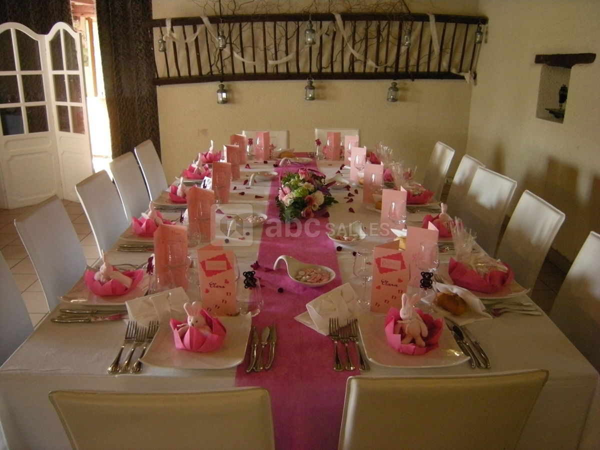 La salle pour un baptème