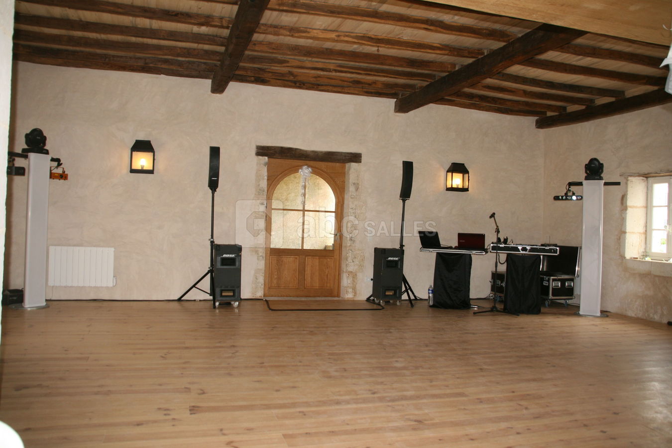 La salle de danse du Domaine de Montplaisir