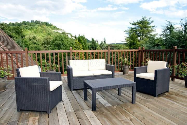 Chambre appartement-terrasse