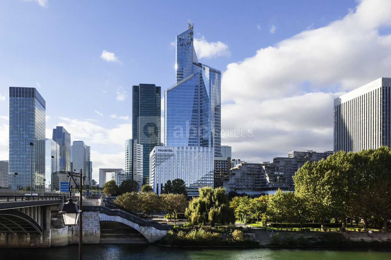 Vue depuis Pont de Neuilly