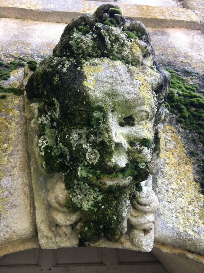 Château xviième détail : faune