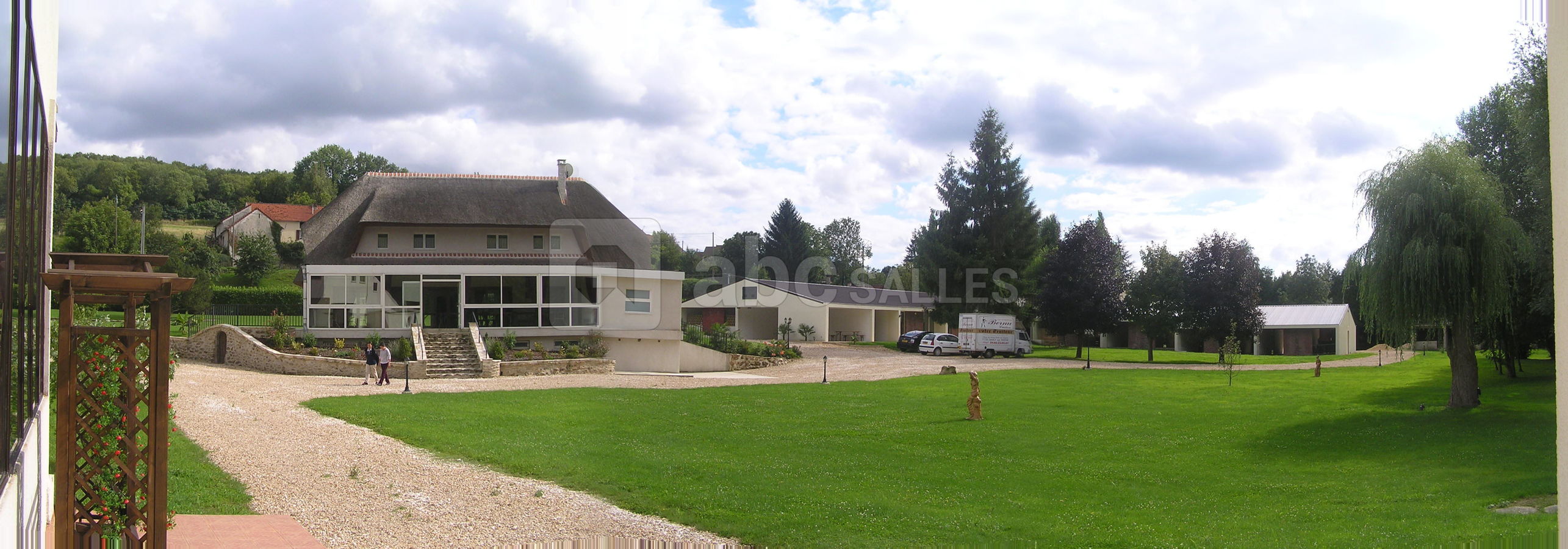 Vue panoramique du domaine des chaumes