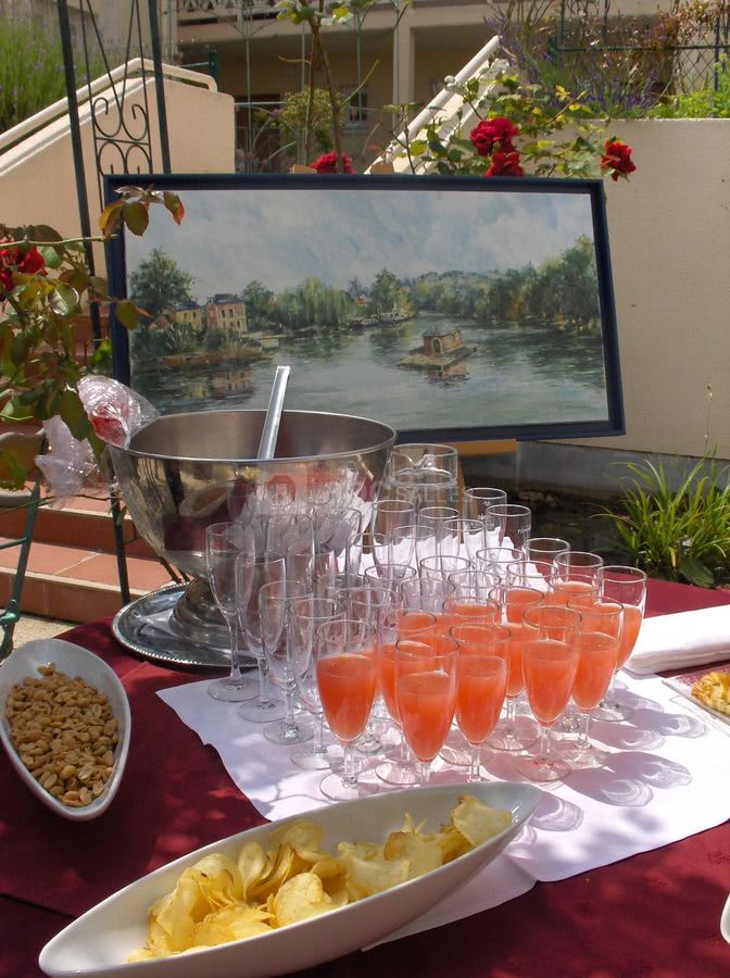 Apéritif en terrasse