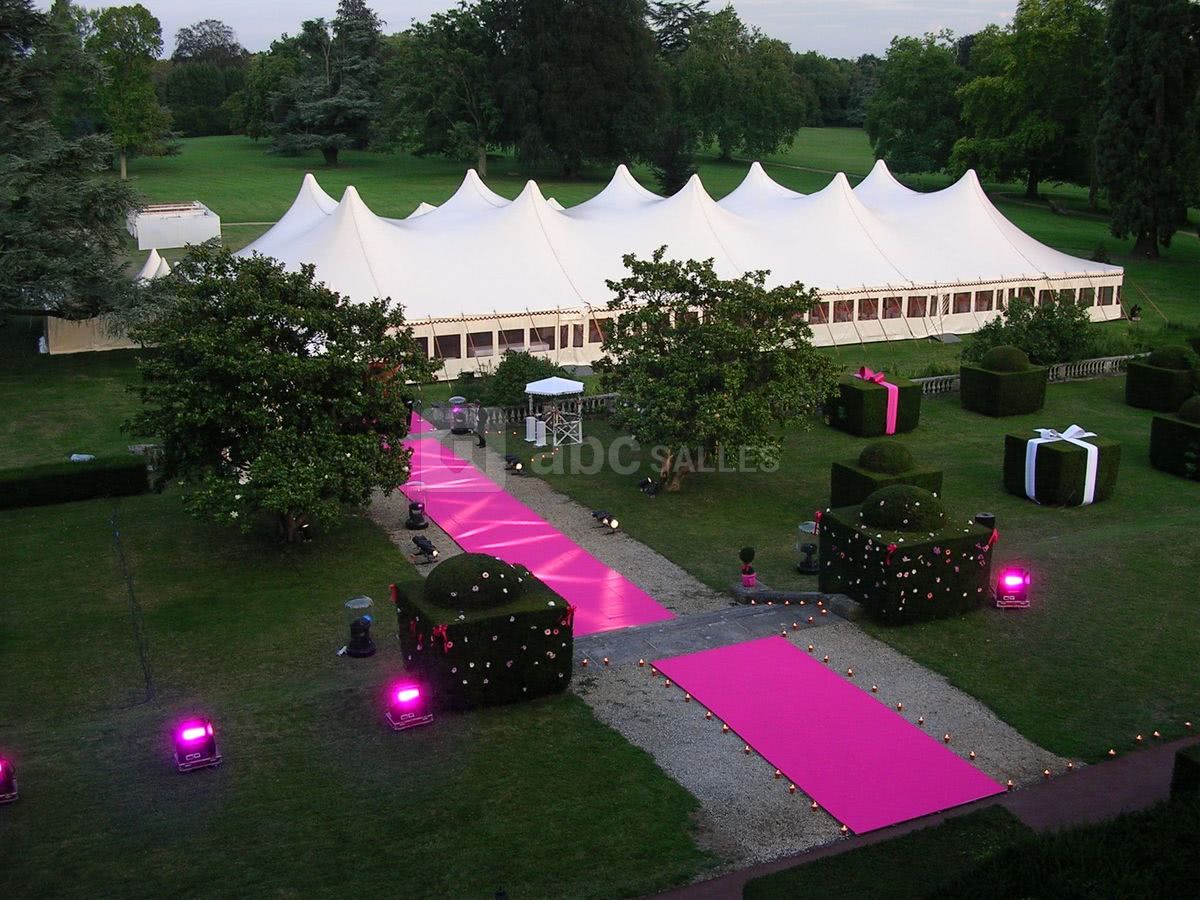 Structure pour 1200 personnes