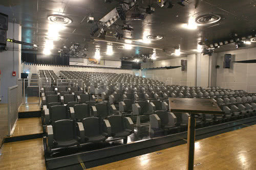 Salle louis armand vue de la scène