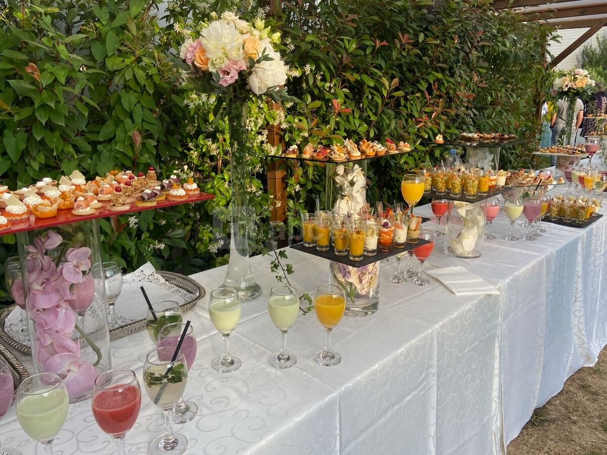 Buffet en extérieur