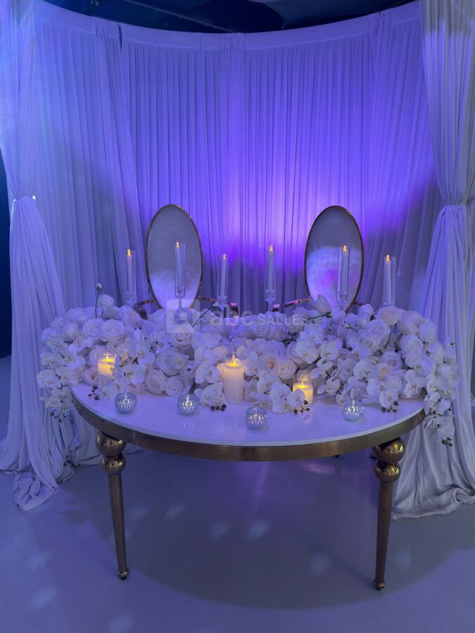 Table des mariés