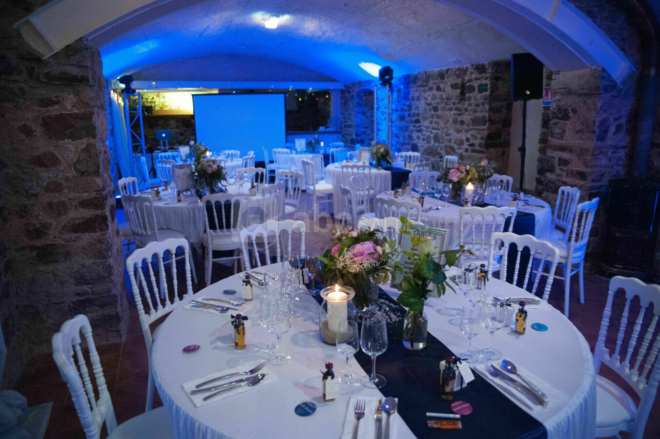 Décoration de salle de réception