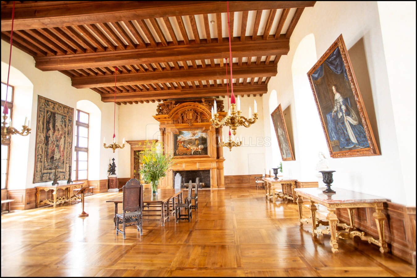 Salle des cheminées