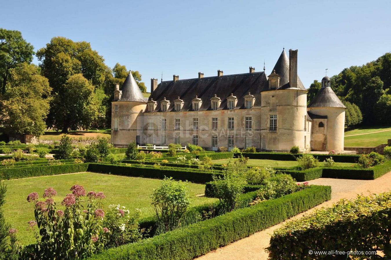 Les jardins à la française