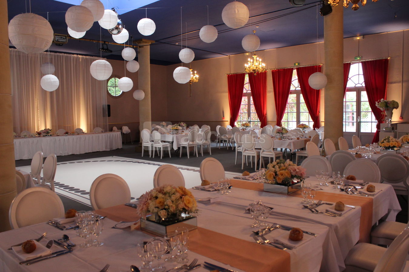 Dîner Orangerie Château de Villiers
