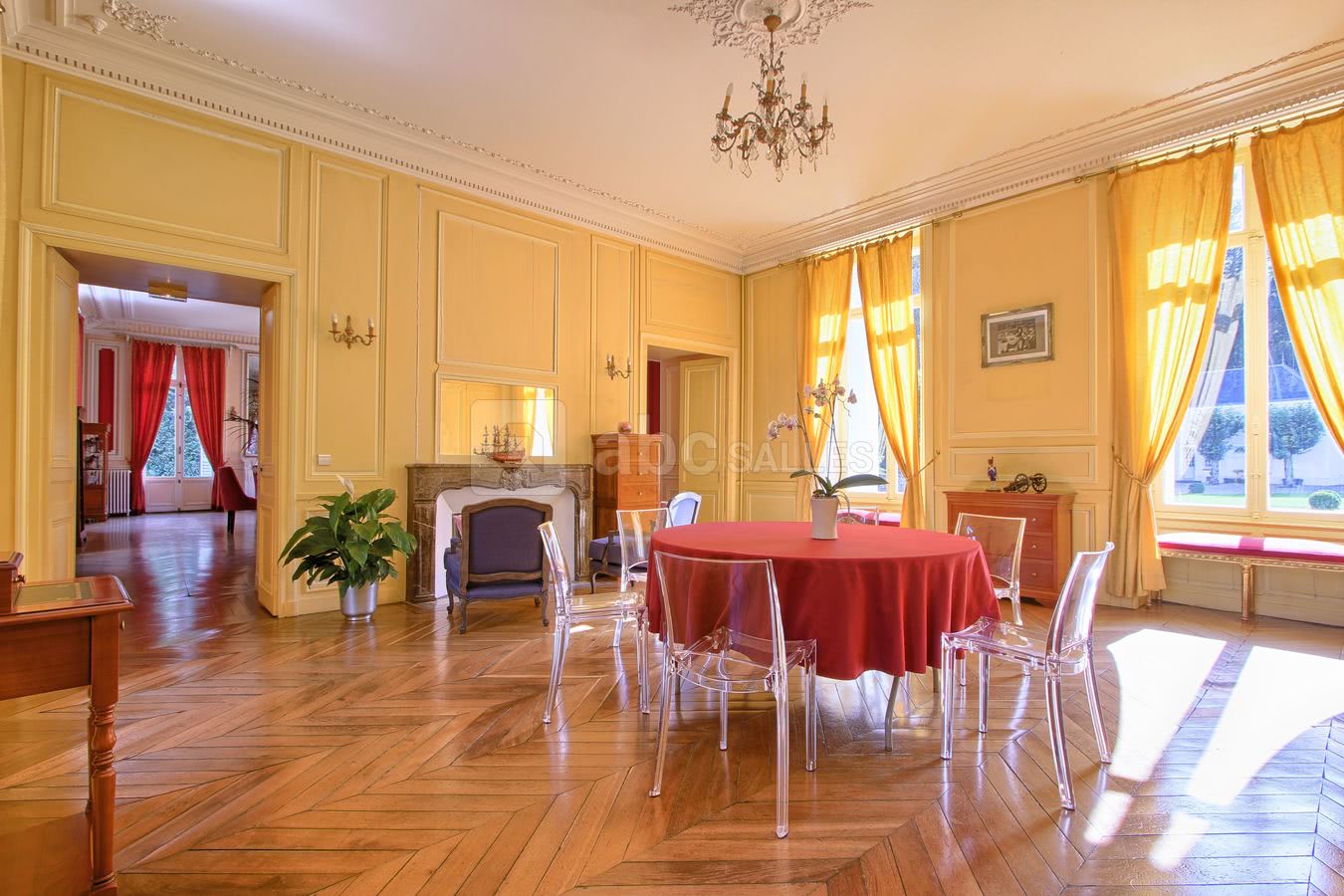 Salon Jaune, Château de Villiers