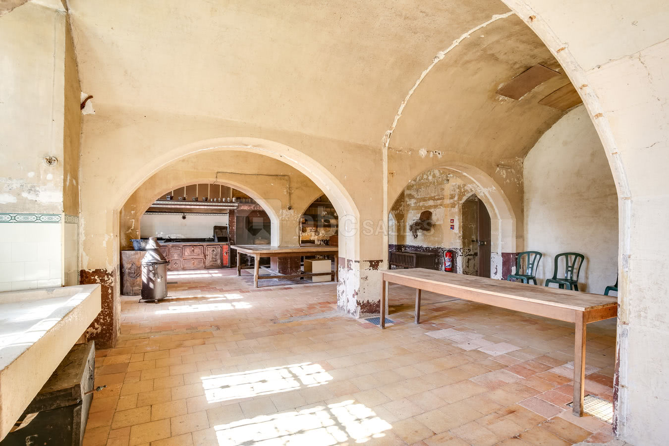 Les anciennes cuisines