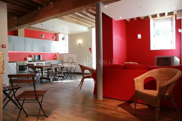 La Maison du jardin - Cuisine / salon