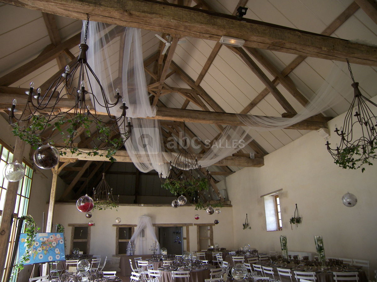 Salle décorée