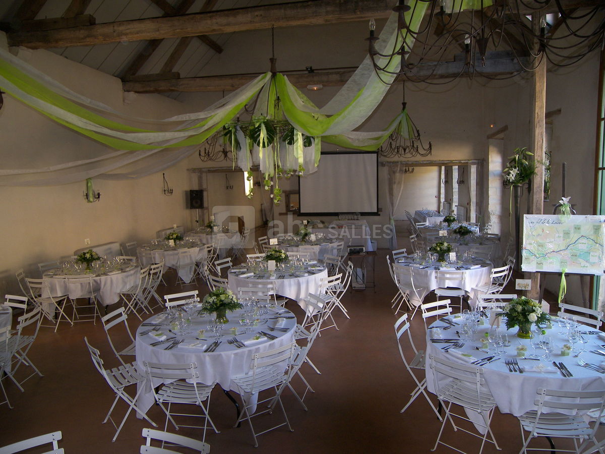 Salle décorée