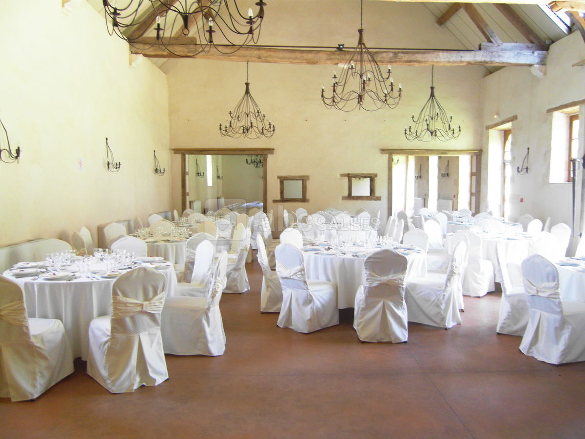 Salle décorée